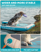 Dog Ramp for Boat, Dog Floats for Pool,Safe Entry and Exit w/High Load Bearing Capacity, Anti Slip and Puncture Resistant, Suitable for Large, Medium, Small Dogs, Without Harming Their Paws